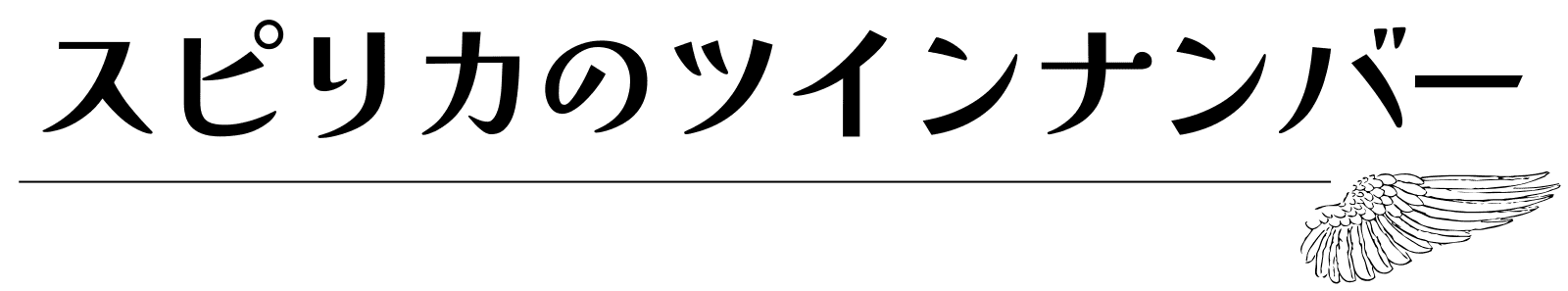 スピリカのツインナンバー